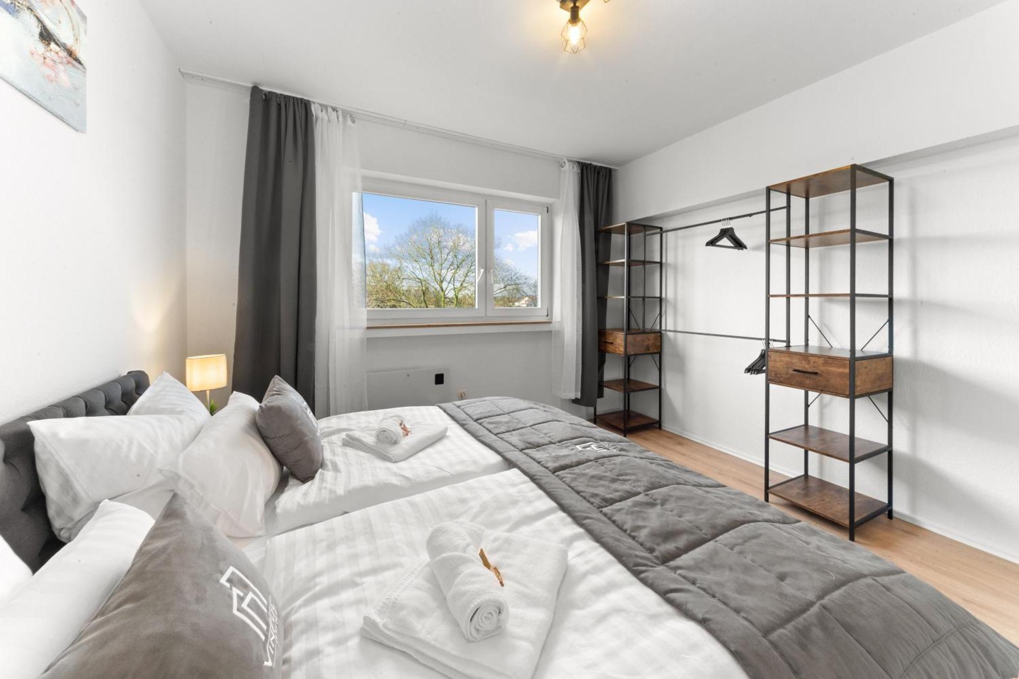 Vinful: Premium-Apartment Mit Balkon Und Parkplatz Mülheim an der Ruhr Exterior photo
