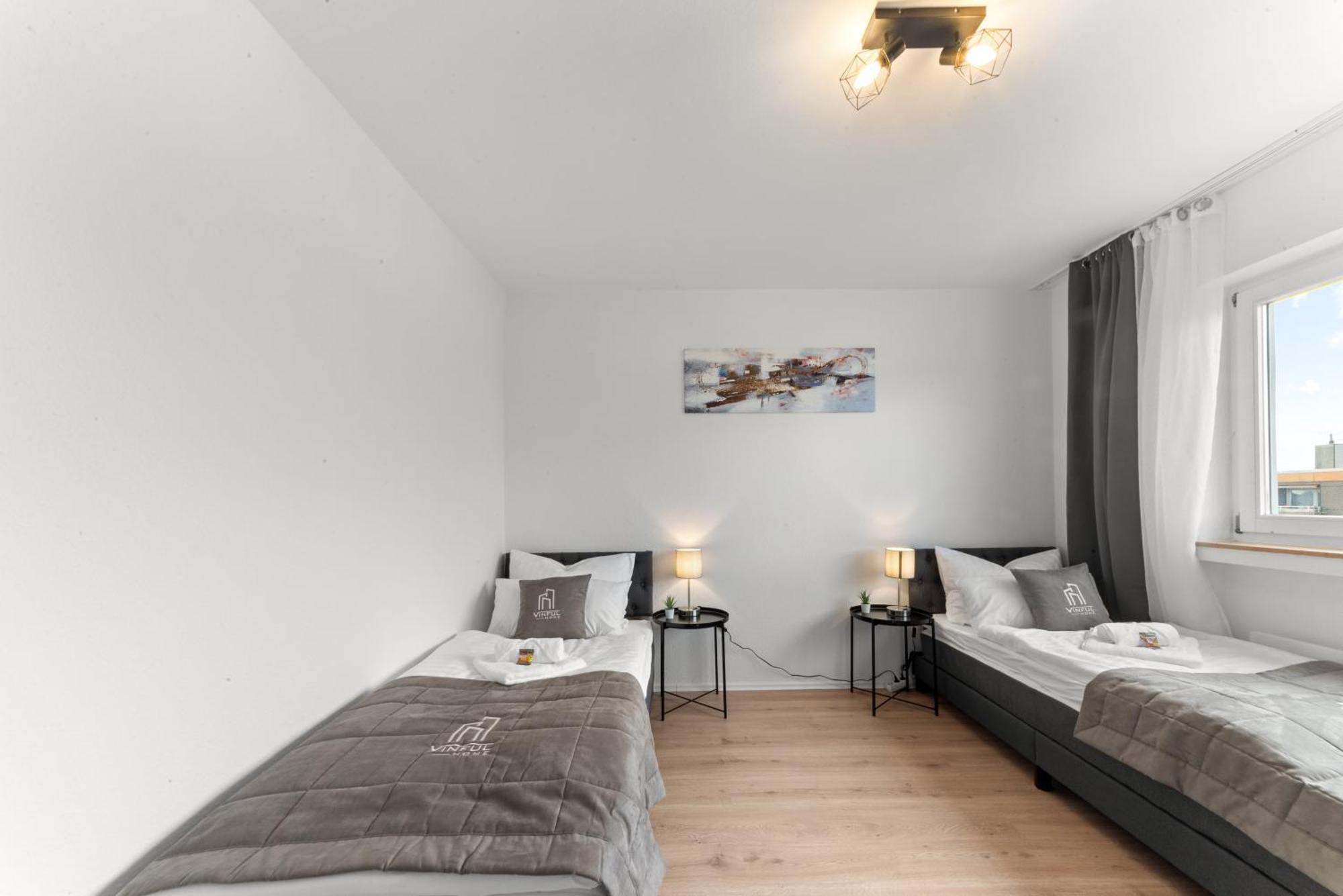 Vinful: Premium-Apartment Mit Balkon Und Parkplatz Mülheim an der Ruhr Exterior photo